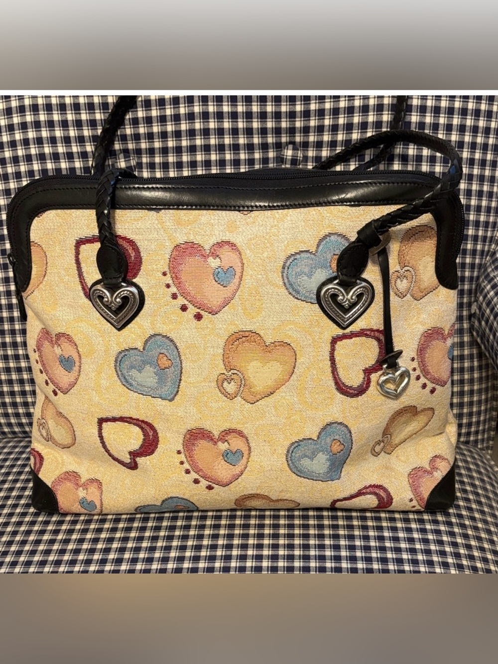RARE Brighton Alyssa Heart Print